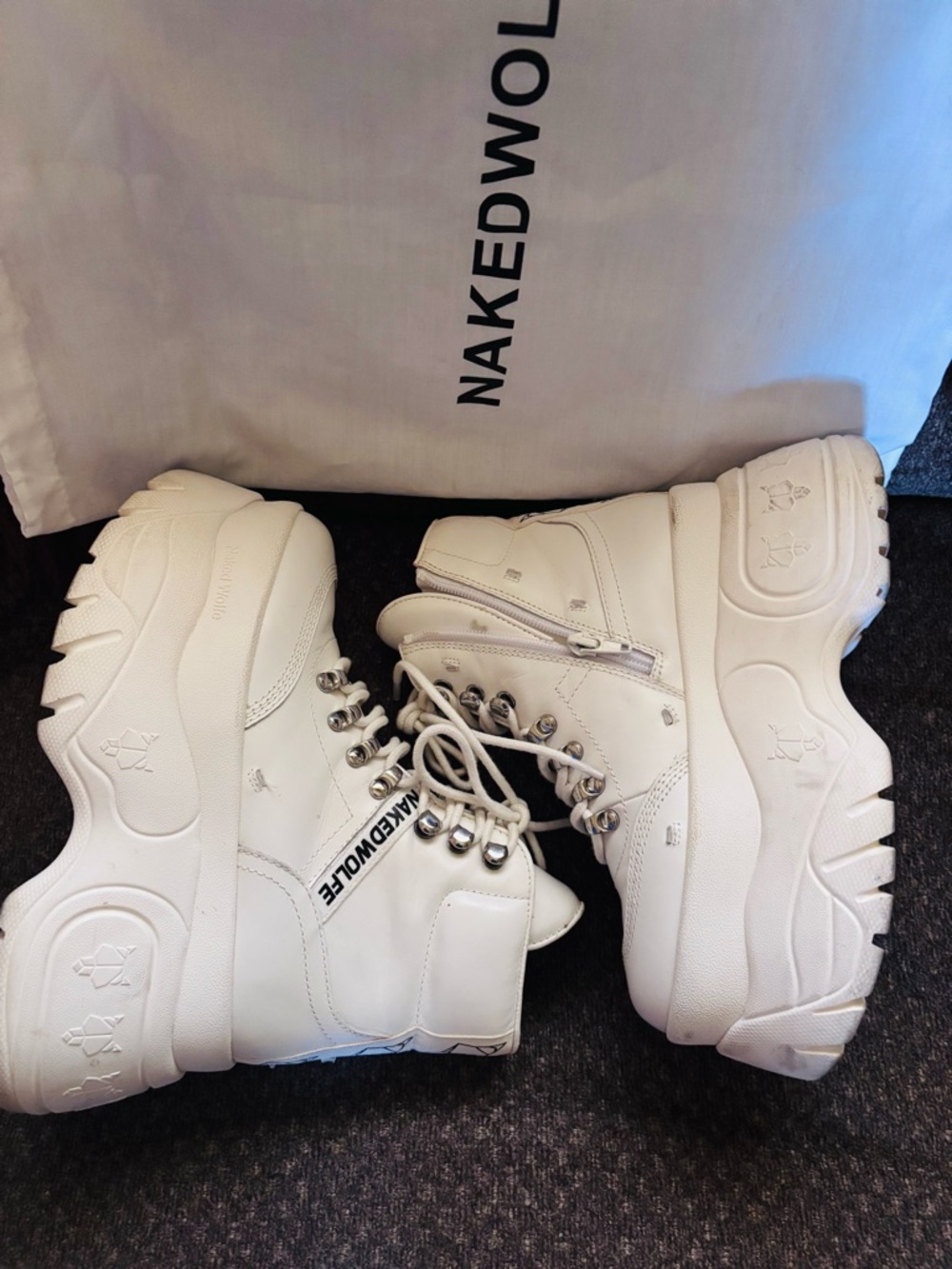 Naked Wolfe  Spike Wicked Boots
